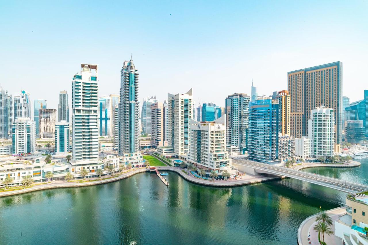 Luxury Escapes - Full Marina View Luxury 2Br - Park Island Sanibel Apartman Dubaj Kültér fotó